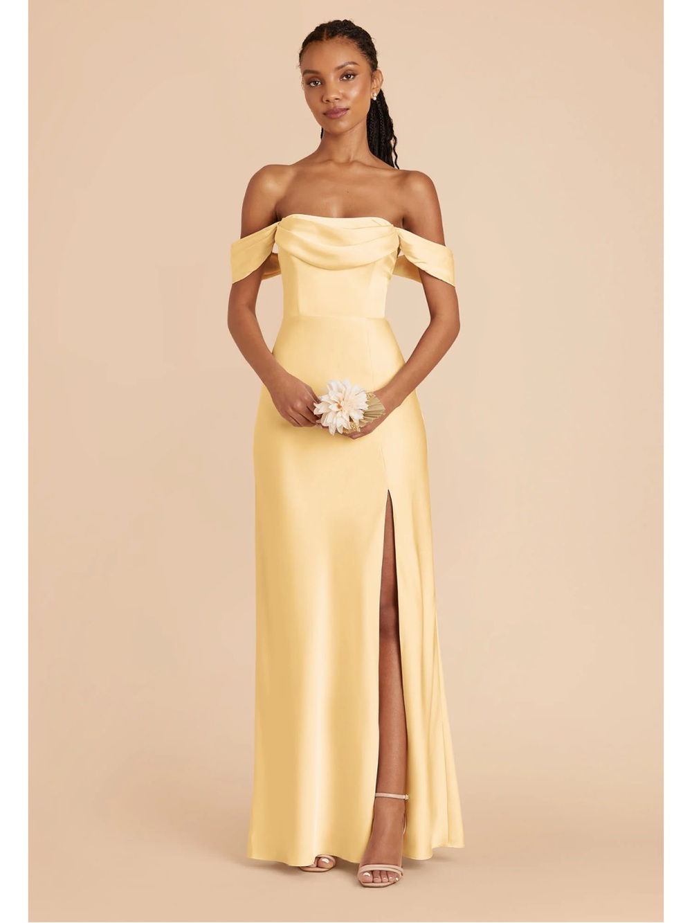 Birdy Grey Butter Yellow Bridesmaid Dress